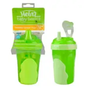 Heinz Baby Basics Toddler Straw Cup Green 12m+ 280ml - Toddler Bottles