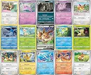 Pokemon Eevee Card Bundle - Guaranteed 1 Ultra Rare - 5 Eeveelution Holofoil Cards - No Duplicates