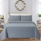 KEOWIN Twin Sheet Set, Twin Bed Sheet Set 4 Piece, Twin Size Sheet Set, Bed Shee