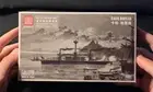 YGF Model 3D printing 1:700 Italian Navy Cabo Dorio Armored Ship Resin Ship