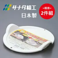 在飛比找PChome24h購物優惠-日本製【Sanada】 圓型微波托盤 超值2件組