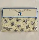 Dan River King Size Fitted Sheet Floral Country Cottage No Iron Percale NEW Vtg