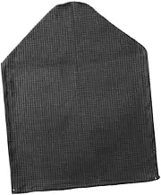 HEALEEP 2Pcs Elastic Sofa Armrest Cover Black Sofa Armrest Protector Towels for Home Office Decor Simple Design Skin Friendly Material Easy to Clean