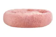 Pink dog bed fluffy