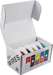 ETHZZLE 5 Rolls Silicone Line Flashing Speaker Wire Guitar Cable Strong Tape USB Power Strip Tin Outdoor Cable Organizer Wire Guitar Wire Wires Bell Connector
