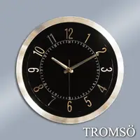 在飛比找momo購物網優惠-【TROMSO】風尚義大利金屬時鐘-光輝時代(34.5x34