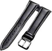 [NVGVCMLBAA] Leather Watchband 16/18/20/22/24mm For Women Men Watch Strap Wrist Belt Bracelet + Tool
