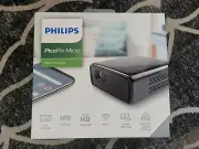 Philips PicoPix Micro PP320 Portable Wireless DLP Projector - Ceramic Black
