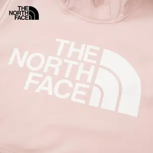 The North Face北面女款粉色防風防潑水舒適保暖長袖帽T｜7UUKLK6