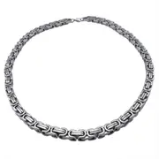 Stainless Steel Silver Chain Necklace for Men