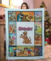 Scooby Doo Team Up Scooby Doo Blanket, Gift For Fans