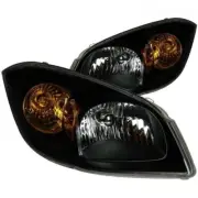 ANZO 121154 Crystal Headlights Lamp Assembly Black for 05-10 Chevy Cobalt (for: Chevrolet)