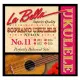 La Bella No.11 Soprano 21吋烏克麗麗套弦 [唐尼樂器]