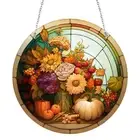 Suncatcher Panel Sun Catchers Wall Hanging Decor Waterproof Acrylic with Chain
