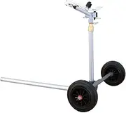Wheeled Sprinkler 1" inch Impact Head, Lawn Sprinkler with Tripod