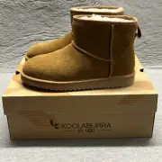 Koolaburra By UGG Womens 8 Koola Mini II Chestnut Suede Boots