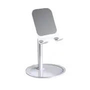 2PCS Aluminum Alloy Desktop Phone Holder Tablet Stand For 4.7-10.5 inch Smart Phone Tablet iPhone iPad Samsung