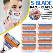 Replacement Blades For Gillette Fusion Razor Blades Trimmer Refill Cartridges