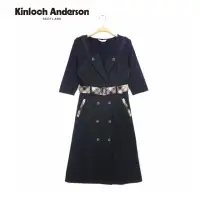 在飛比找momo購物網優惠-【Kinloch Anderson】假兩件吊帶仿西裝連身裙 