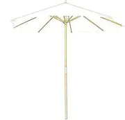 Parasol Umbrella Patio Umbrella Outdoor Market Table Umbrella, 2.7m Large Square Swimming Pool Umbrella for Summer or Sunny Days (Off-White) (Color : 2.7M/9ft)