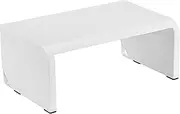 Bostitch Office Konnect Adjustable Monitor Stand Riser, 4 Height Adjustments, Built-in Cable Management, Rubber Feet - White