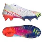 adidas Predator Edge.1 SG Soccer Boots Cleats White GW1021 Men’s Size 8.5