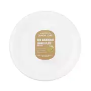 L&L Eco Dinner Plate White, 10pk