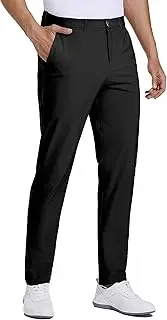 [Strweitt] Golf Pants for Men Stretch Dress 30"/32"/34" Pants Quick Dry Lightweight Slacks Trousers for Business Casual Travel