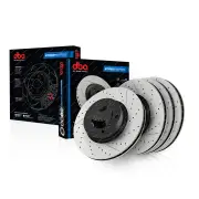 DBA Drilled EN Brake Rotors for Mercedes Benz GL350 GLE 250d 400 GLS350d ML250