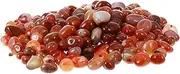 SEWOART Natural Polished Decorative Pebbles 500g Tumbled Gravel Stones River Rocks for Aquarium Plants