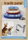 Kwik Sew R10862 Dog Beds, Leash w Case, Harness Vest & Coat UNCUT Pattern K4285