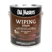 Old Masters Semi-Transparent Rich Mahogany Oil-Based Wiping Stain 1 gal. - Total