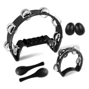 1X(Musical Percussion Instrument Set,Hand Held Percussion,Tambourine and1425
