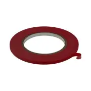 JVCC Colored Masking Tape (CMT-55): 1/4 in. x 60 yds. (Red)