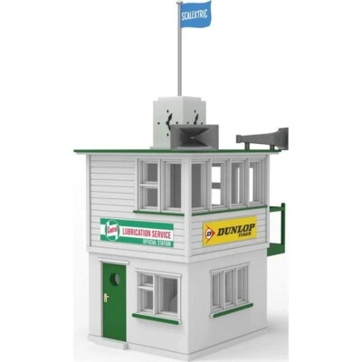 371227 SCALEXTRIC CLASSIC CONTROL TOWER TRACKSIDE 1:32 SCALE MODEL BUILDING