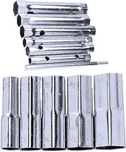 12Pcs Dual-Ended Wrench Socket Plumber Back Nut Tap Spark Plug Spanner Set Extended Spark Plug Wrench Socket set 6-37mm(1/2'' to 1-7/16'')