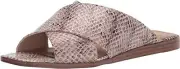Sam Edelman Idina Roccia/Sesame Slip On Open Toe Mule Slide Slip-On Flat Sandals
