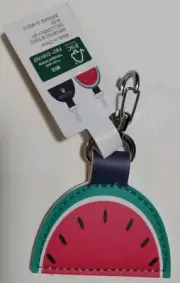 ALDI Quarter Slot Watermelon Key Fob Chain Ring Tag Holder NEW