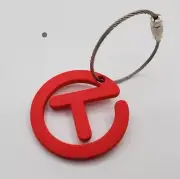 SCOTTY CAMERON RED CIRCLE T SOFT TOUCH KEY FOB / BAG TAG