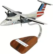 American Eagle De Havilland Canada DHC-8 Dash 8 Desk Model 1/100 SC Airplane New