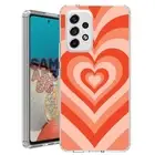 For Samsung Galaxy A23 5g A52 A53 TPU Case+Glass(Wild-Heart Pumpkin)