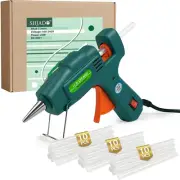 Hot Glue Gun with 30 Glue Sticks,Fast Preheating Hot Melt Gun, Mini Glue Gun Kit
