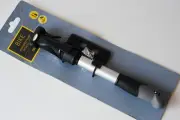 Tesco 'BIKE' mini bike pump with gauge. Frame fit pump. NEW. Presta/Schrader.