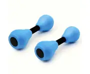 2pcs Aquatic Exercise Dumbbells for Ladies and Kids Home Gym Fitness Equipment