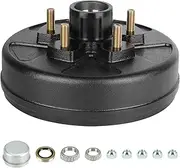 Aeagle New 3rd 10" X 2-1/4" Trailer Brake Drum 5 on 5" Bolt Circle Kit for 3500lbs Trailer Axles