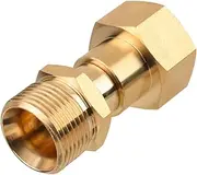 Gosknor Quick Connect Pressure Washer Fitting, Male M22-14mm Quick Connect Pressure Washer Swivel Fitting Pressure Washer Adapter for Power Washer Hose Pump