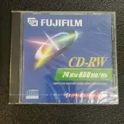 Fujifilm CD-RW 74 Min 650 MB Compact disc rewritable SEALED