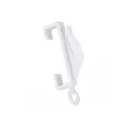 50 PCS Curtain Pulley Hook Rod Slides for Curatin Bean Sprout Shape Rail Track