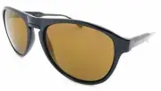 Ted Baker Farrell Sunglasses Shiny Black with Bronze Mirror Lenses 1454 001
