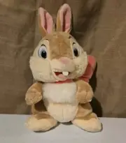 12" Disney Store Miss Bunny Thumper Plush Stuffed Animal Rabbit Tan Bambi ***NWT